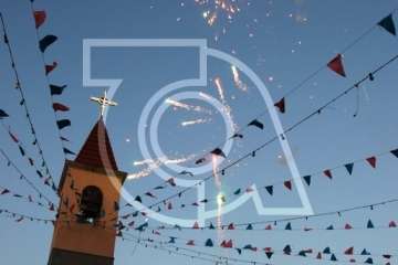 La Virgen de las Nieves estrena himno en el 75 aniversario de la Parroquia de Lomo Magullo (Foto TA)